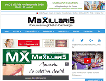 Tablet Screenshot of maxillaris.com